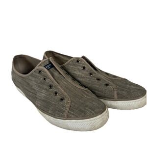 Sperry Women Lace-less Casual Sneaker 10 M Boat Shoe Casual Beach Cottage Coast